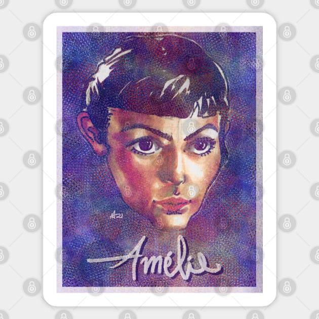 Amelie Sticker by AAHarrison